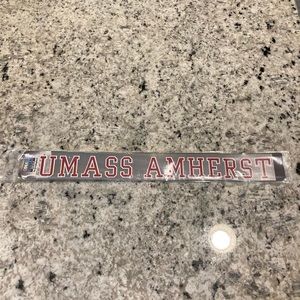 UMass Amherst Car Sticker